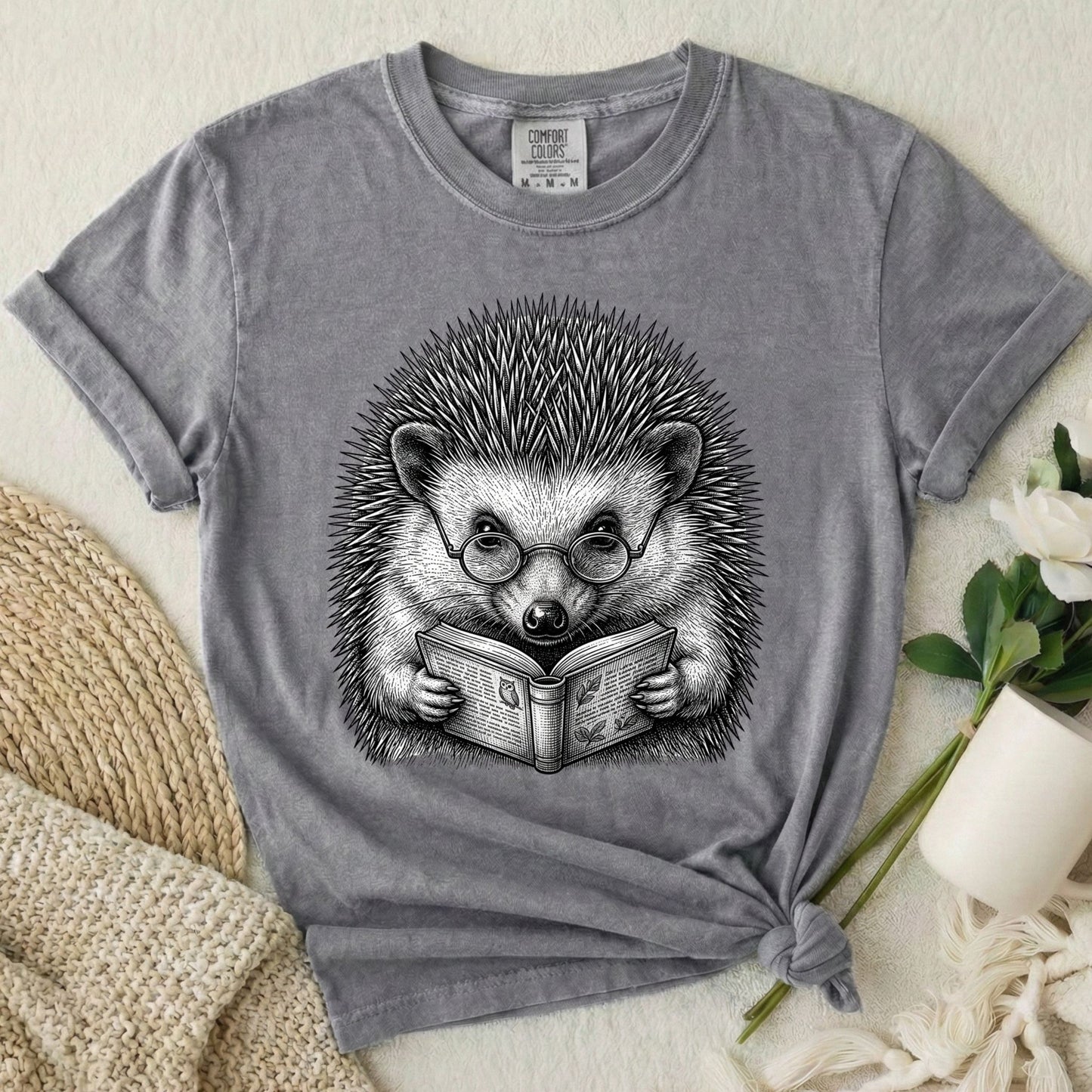 Hedgehog Reading