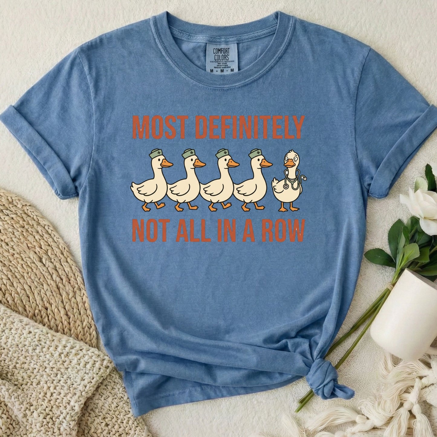 Most Definitely Not All in a Row
