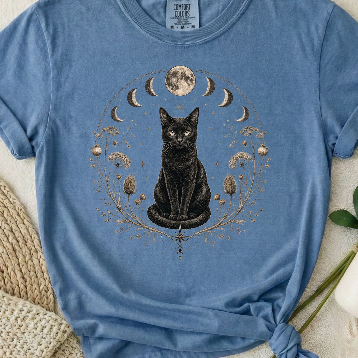 Mystic Black Cat
