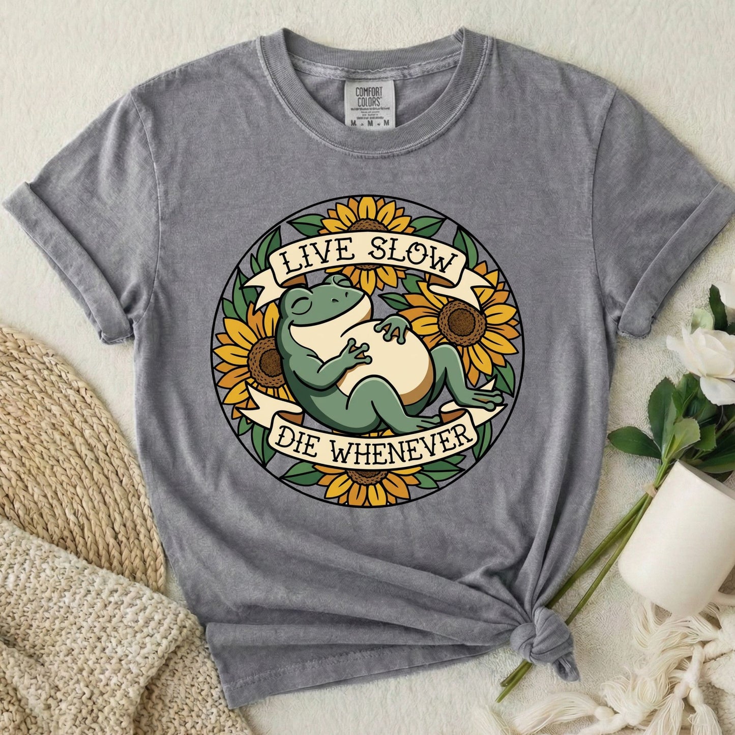 Live Slow Die Whenever - Frog