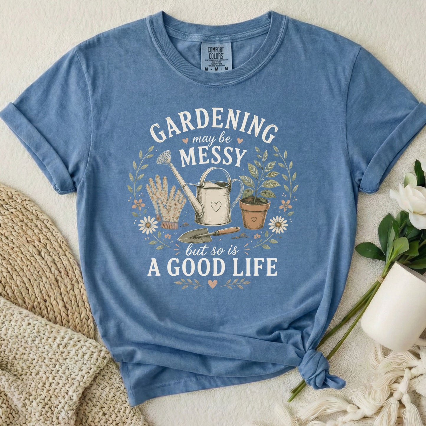 Gardening May Be Messy