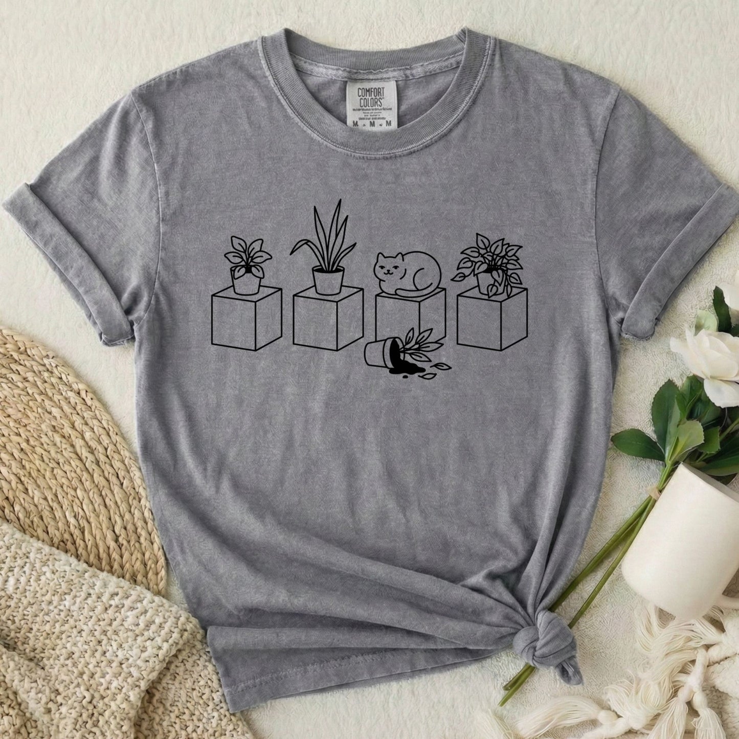 Cat Knocked Over My Plant Shirt